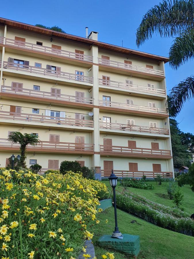 Apartamento No Capivari Com Elevador Campos do Jordão Esterno foto